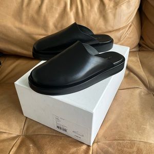 the row leather sabot mules | sold-out everywhere, cult classic item